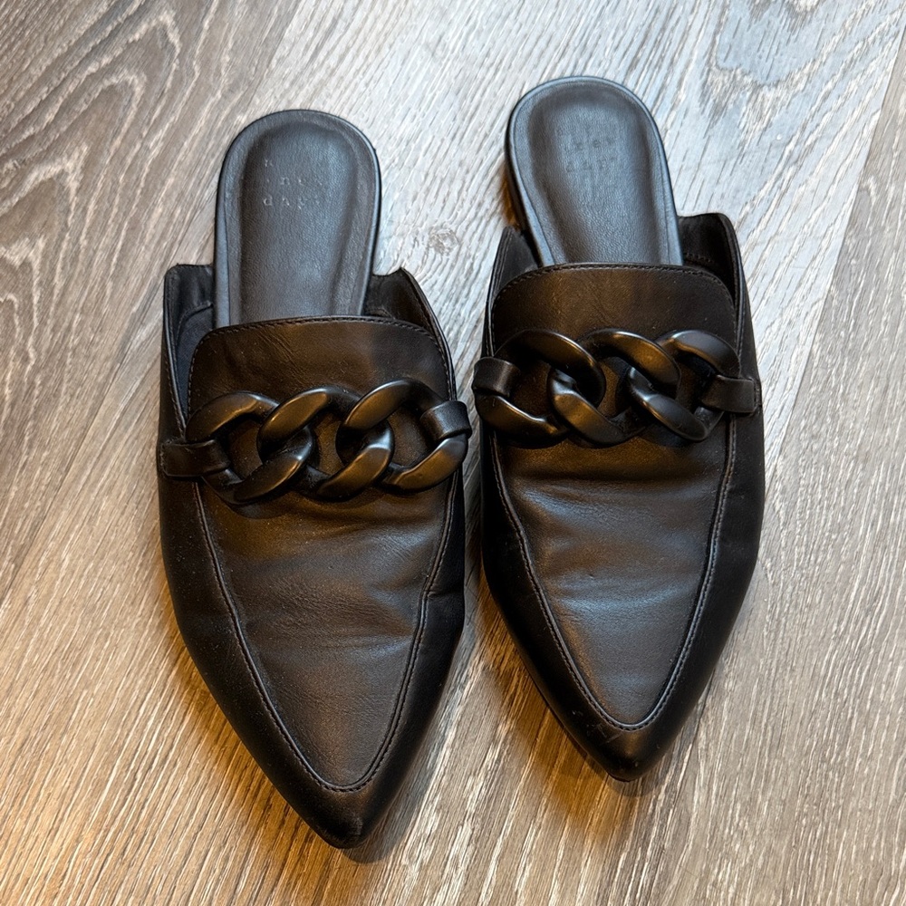 A New Day Black Women's Mules Sz 7